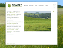 Tablet Screenshot of biowert.com